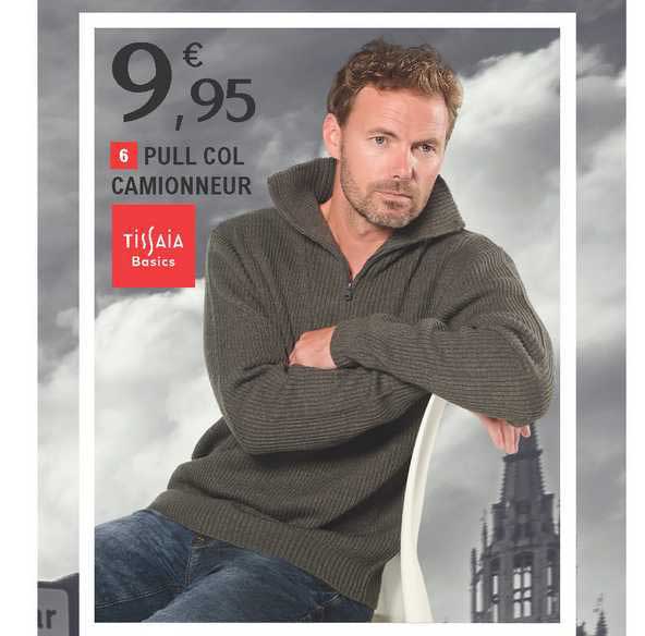 pull col cal camionneur tissaia basic