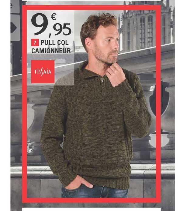 pull col camionneur tissaia