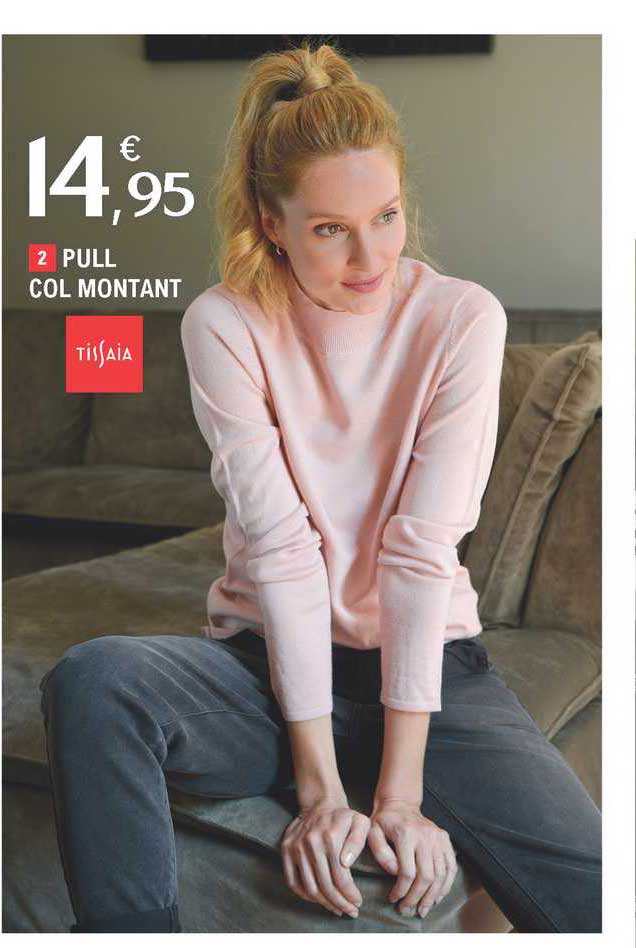 pull col montant tissaia