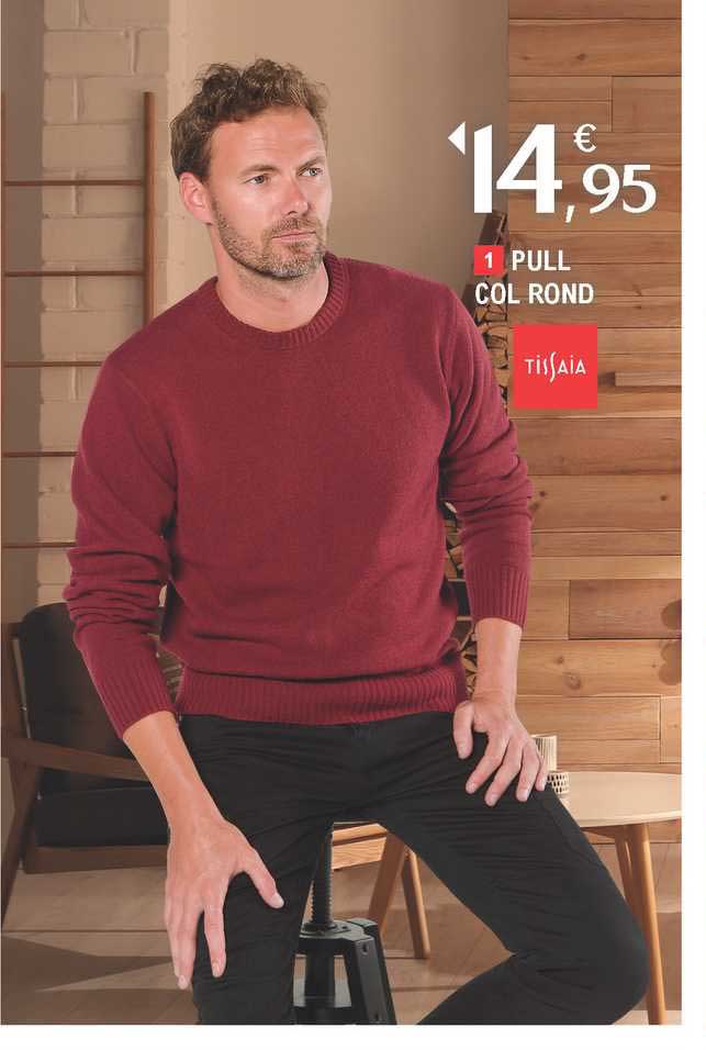 pull col rond tissaia