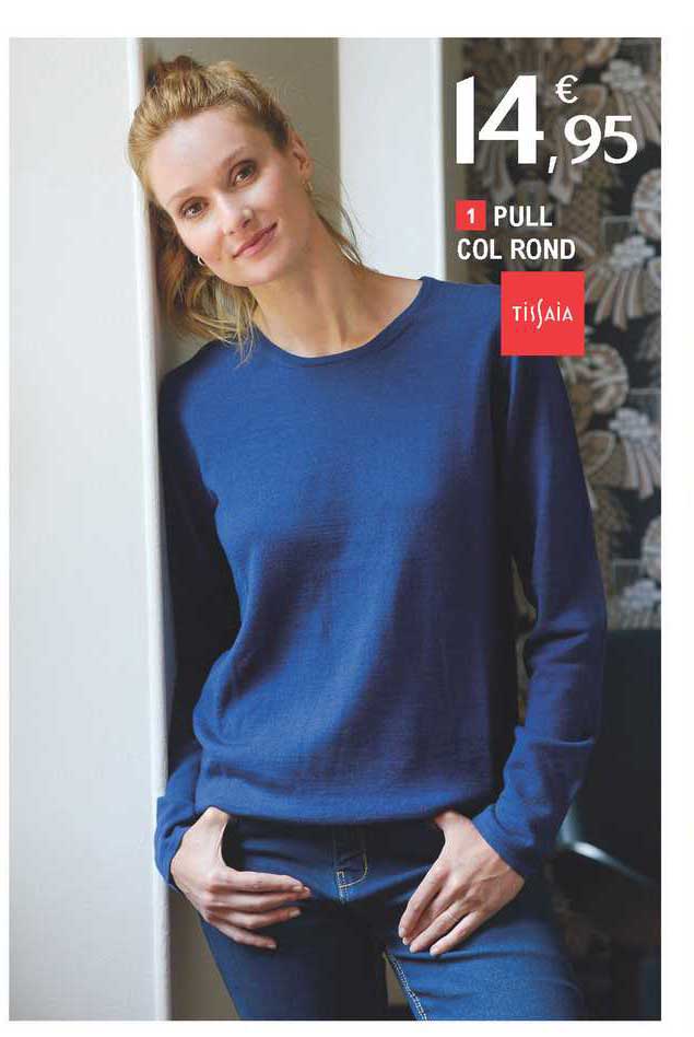 pull col rond tissaia