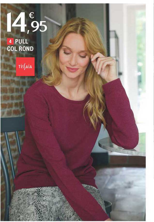pull col rond tissaia