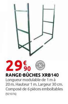 range-bûches xrb140