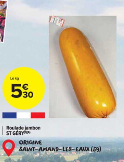 roulade jambon st géry