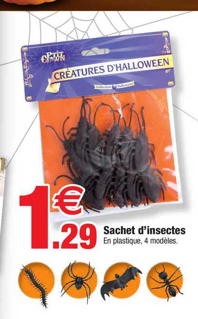 sachet d'insectes