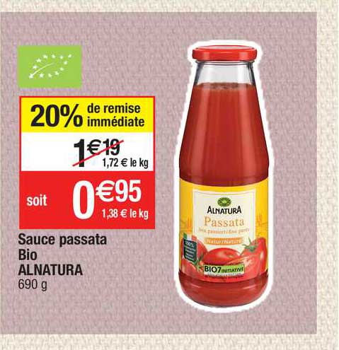 Sauce Passata Bio Alnatura