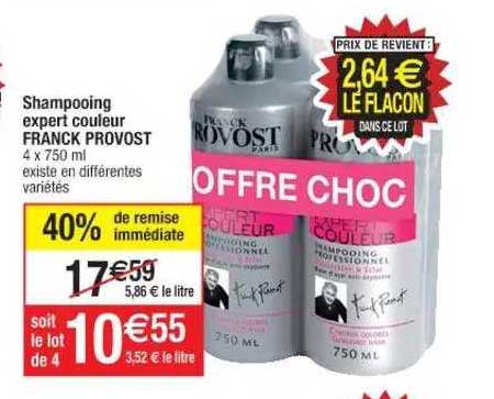 shampooing expert couleur franck provost