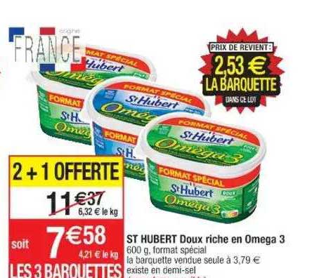 st hubert doux riche en omega 3