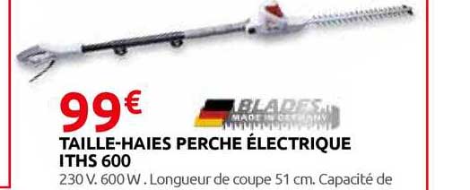 taille-haies perche électrique iths 600