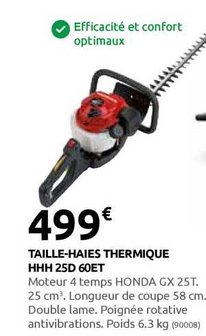 taille-haies thermique hhh 25d 60et