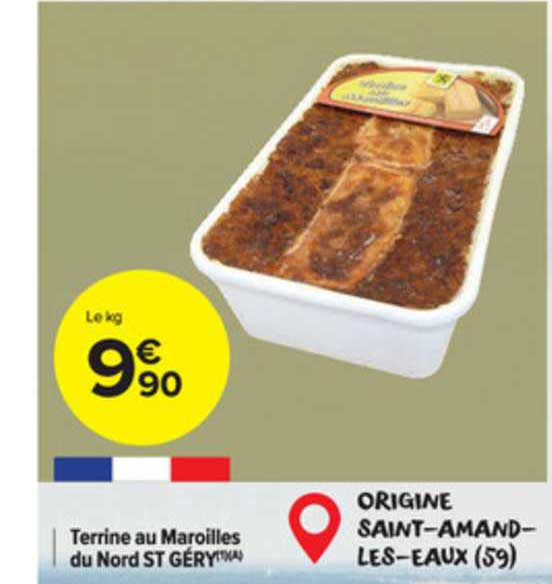terrine au maroilles du nord st géry