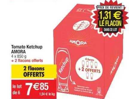 tomato ketchup amora