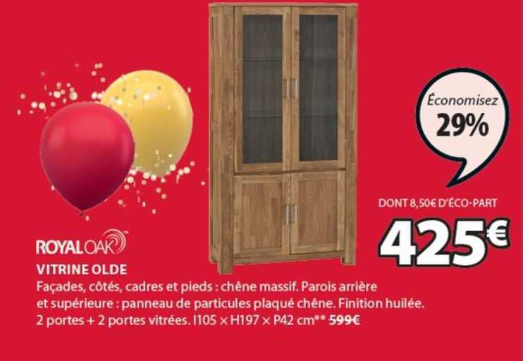 vitrine olde royal oak