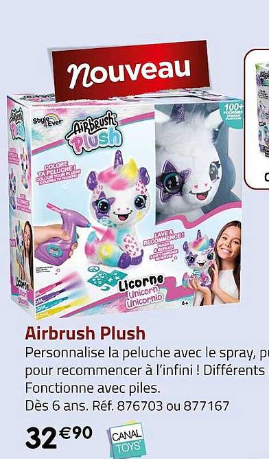airbrush plush