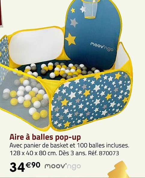 aire à balles pop-up moov'ngo