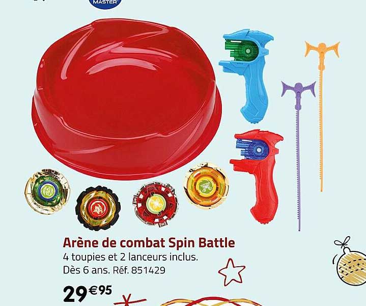 arène de combat spin battle