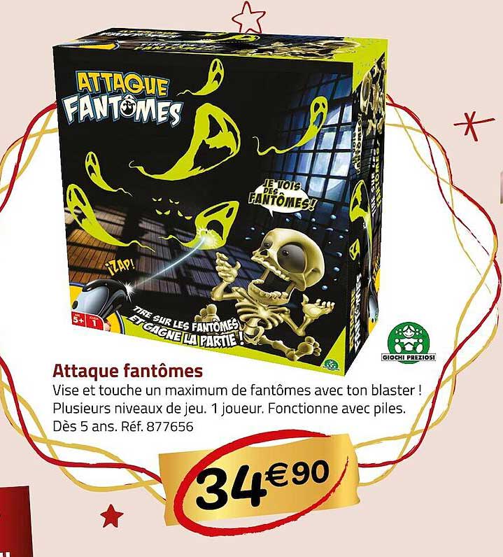attaque fantômes giochi preziosi