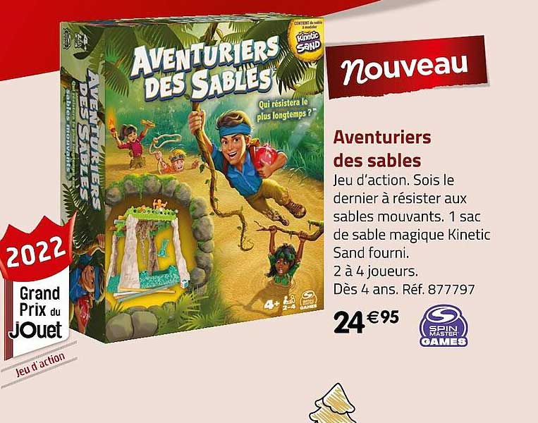 aventuriers des sables spin master games