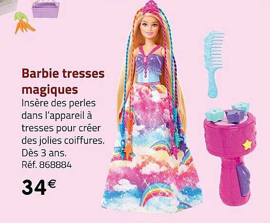 barbie tresses magiques
