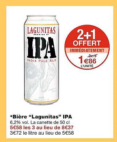 bière "lagunitas" ipa