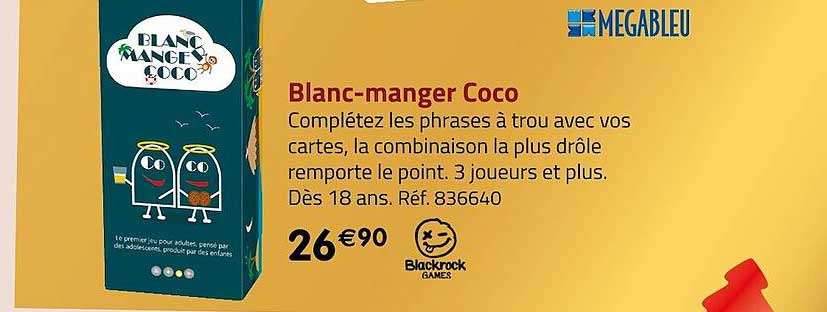 blanc-manger coco blackrock games