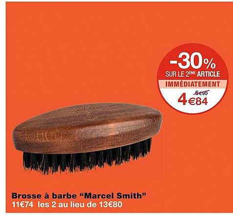 brosse à barbe "marcel smith"