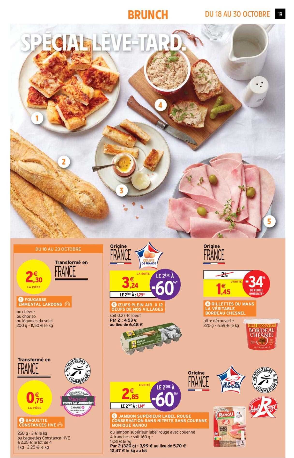 brunch spécial lève-tard