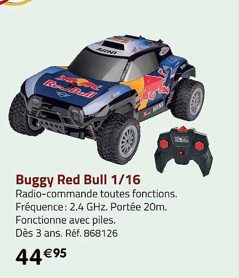 buggy red bull 1-16
