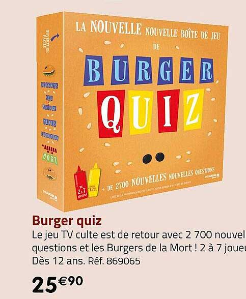burger quiz