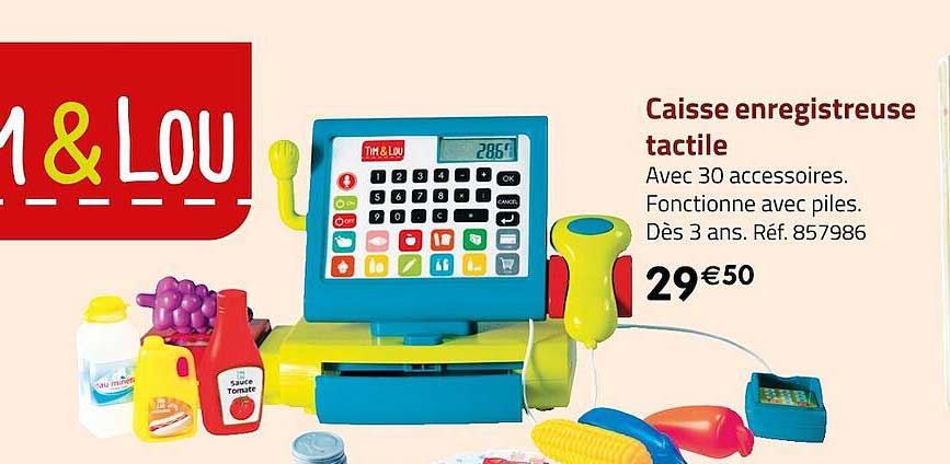 caisse enregistreuse tactile tim & lou
