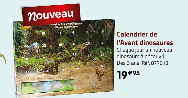 Calendrier De L'avent Dinosaures