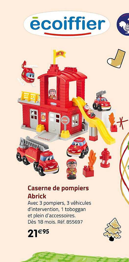 caserne de pompiers abrick écoiffier