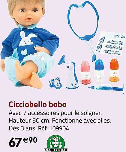 cicciobello bobo giochi preziosi