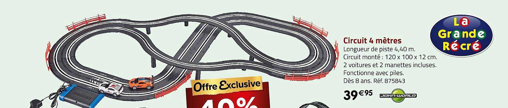circuit 4 mètres john-world