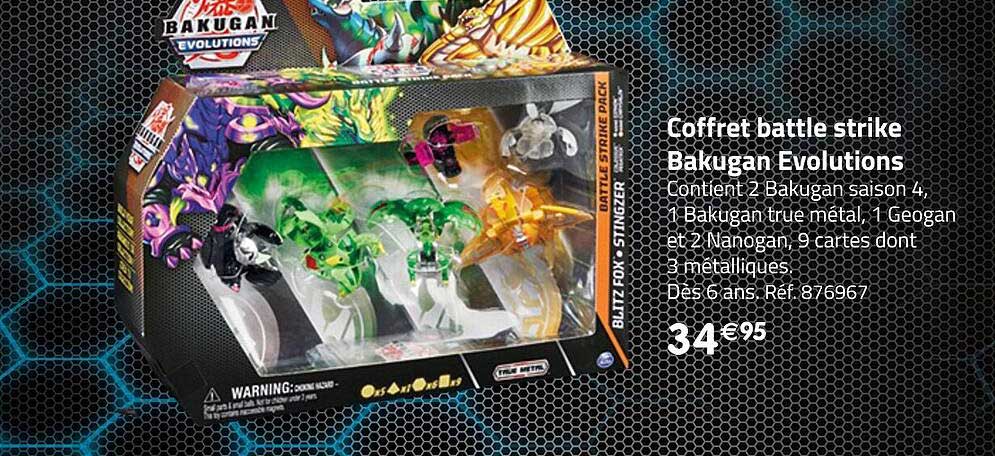 coffret battle strike bakugan évolutions