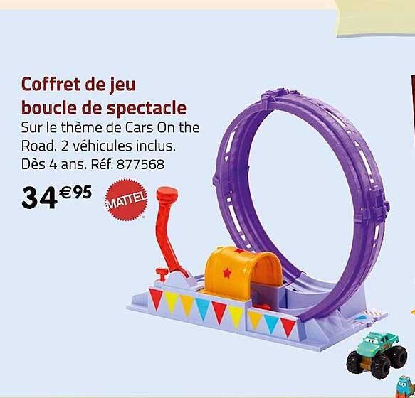 coffret de jeu boucle de spectable mattel