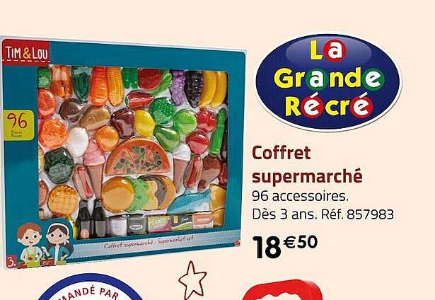 coffret supermarché tim & lou