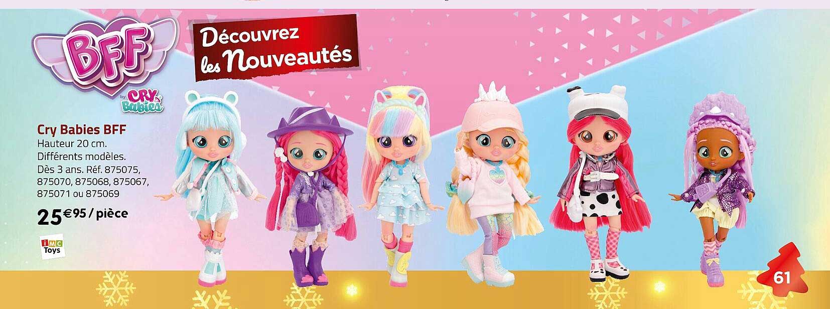 cry babies bff imc toys