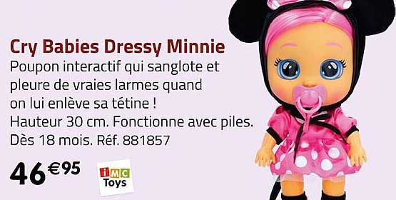 cry babies dressy minnie