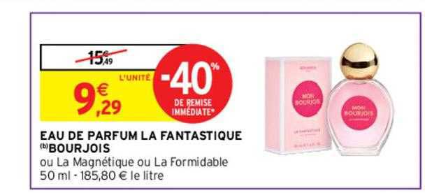 eau de parfum la fantastique bourjois