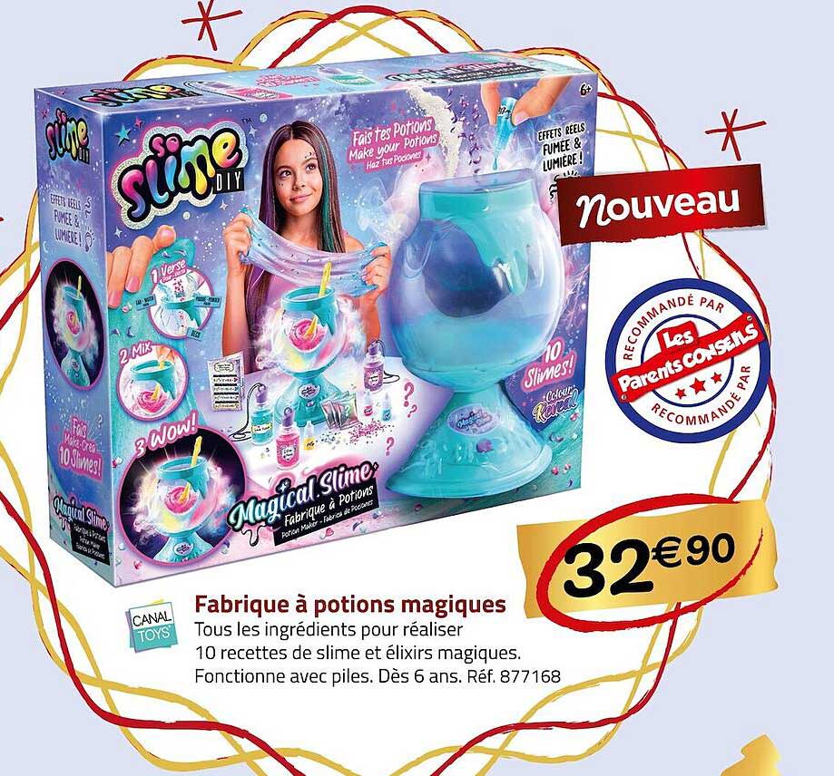 fabrique à potions magiques