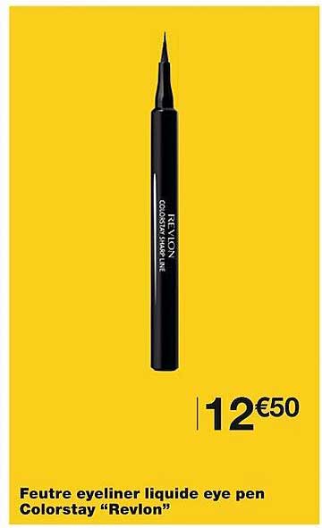 feutre eyeliner liquide eye pen colorstay "revlon"