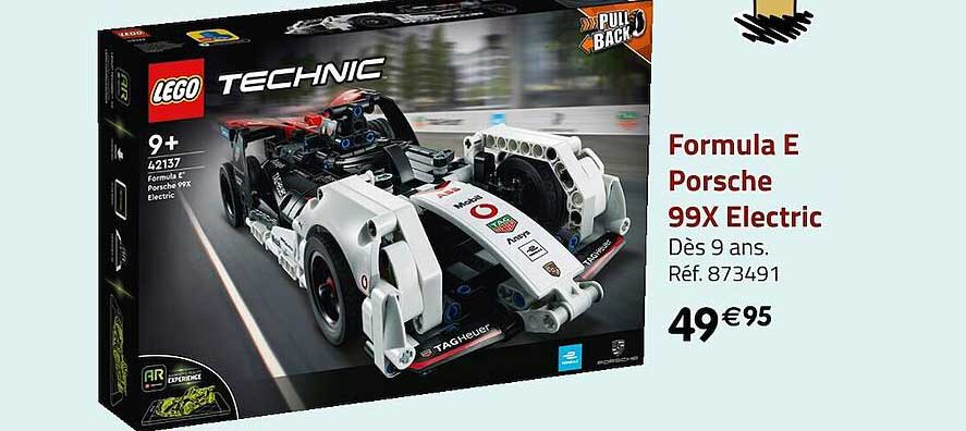 formula e porsche 99x electric lego technic