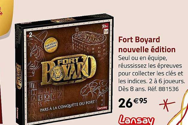 fort boyard nouvelle édition lansay