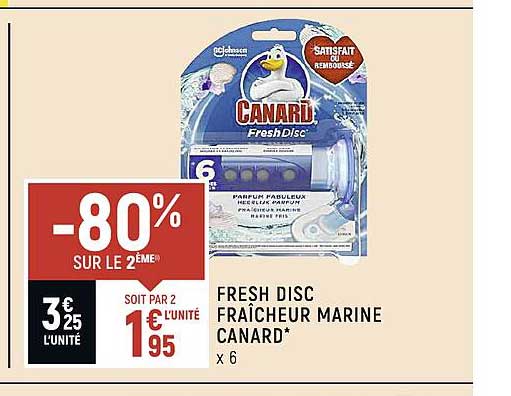 Fresh Disc Fraîcheur Marine Canard