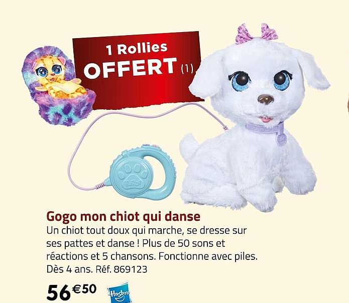 gogo mon chiot qui danse hasbro