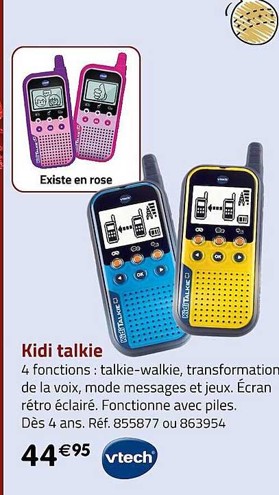 kidi talkie vtech