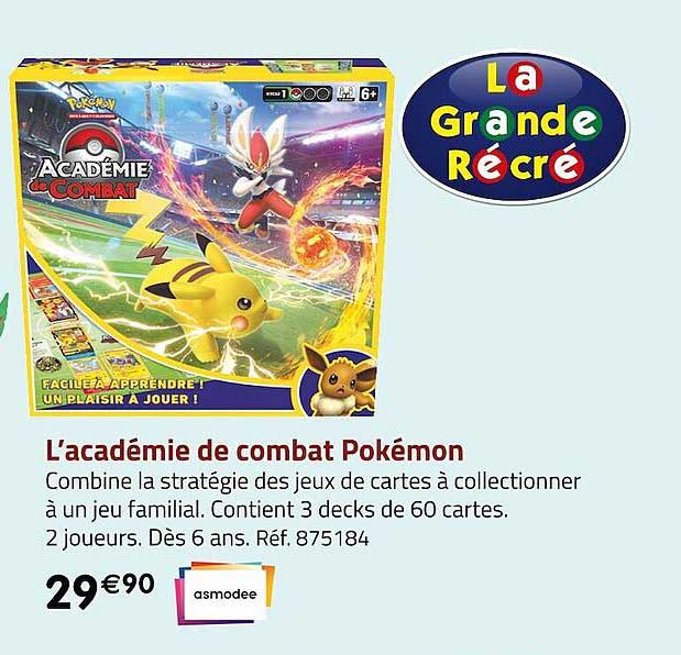 l'académie de combat pokémon