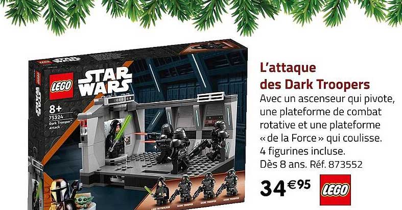 l'attaque des dark troopers lego