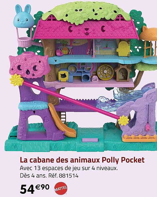 la cabane des animaux polly pocket